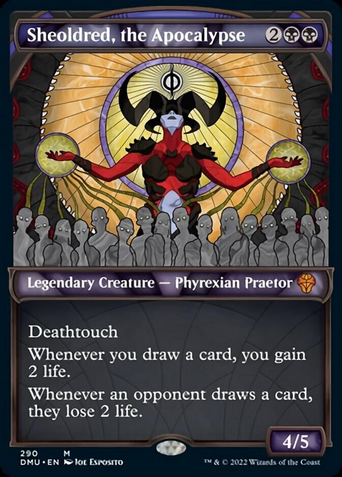 Sheoldred, the Apocalypse (Showcase) [Dominaria United] | Exor Games Bridgewater