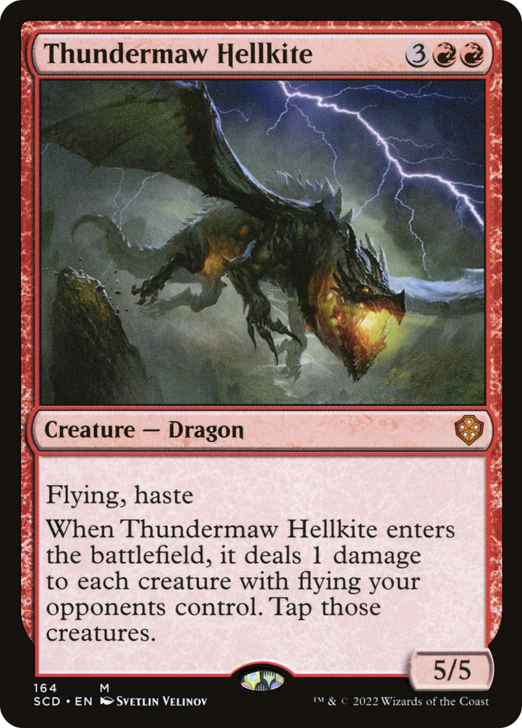 Thundermaw Hellkite [Starter Commander Decks] | Exor Games Bridgewater