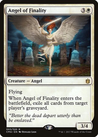 Angel of Finality [Commander Anthology] | Exor Games Bridgewater