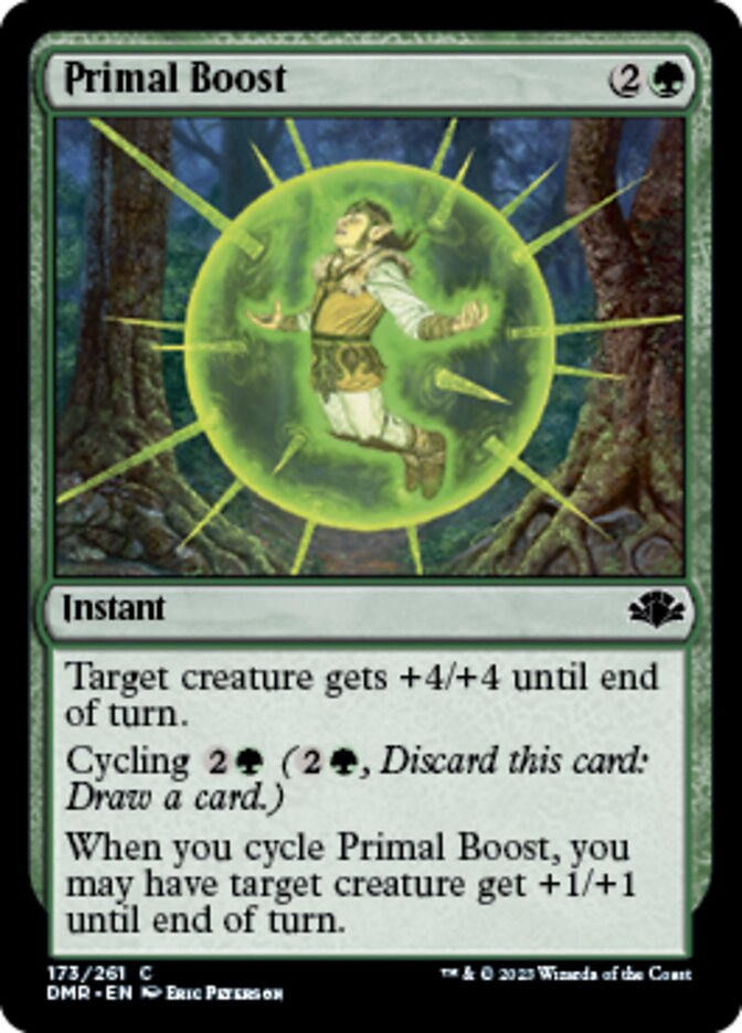 Primal Boost [Dominaria Remastered] | Exor Games Bridgewater