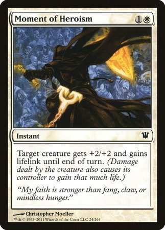 Moment of Heroism [Innistrad] | Exor Games Bridgewater