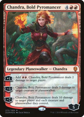 Chandra, Bold Pyromancer [Dominaria] | Exor Games Bridgewater