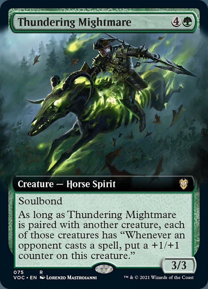 Thundering Mightmare (Extended) [Innistrad: Crimson Vow Commander] | Exor Games Bridgewater