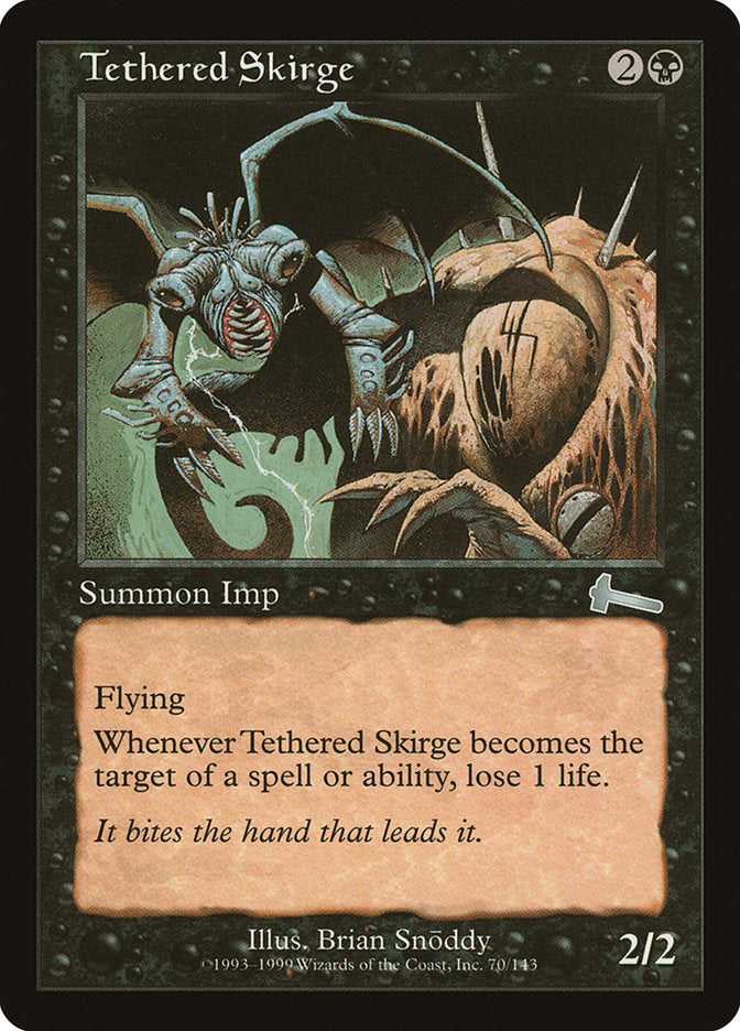 Tethered Skirge [Urza's Legacy] | Exor Games Bridgewater