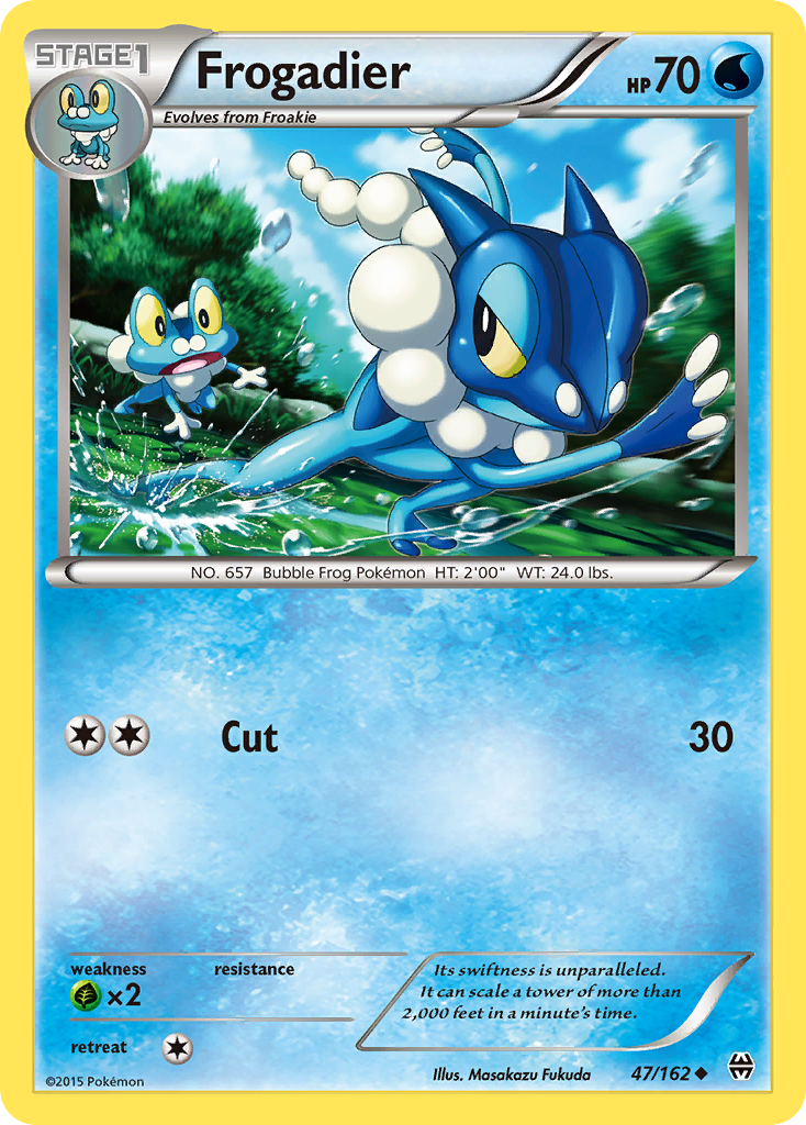 Frogadier (47/162) [XY: BREAKthrough] | Exor Games Bridgewater