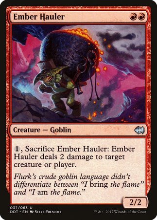 Ember Hauler [Duel Decks: Merfolk vs. Goblins] | Exor Games Bridgewater