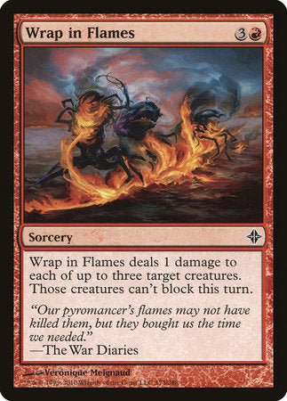 Wrap in Flames [Rise of the Eldrazi] | Exor Games Bridgewater