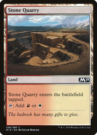 Stone Quarry [Core Set 2019] | Exor Games Bridgewater