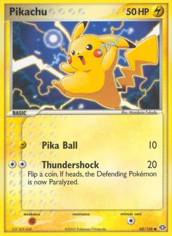 Pikachu (60/106) [EX: Emerald] | Exor Games Bridgewater