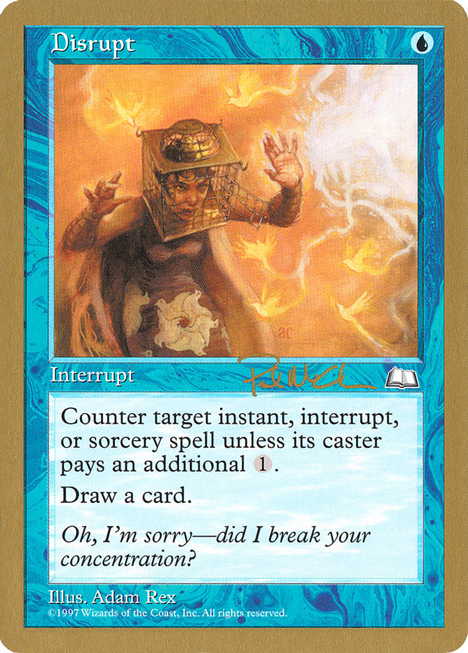 Disrupt (Paul McCabe) [World Championship Decks 1997] | Exor Games Bridgewater