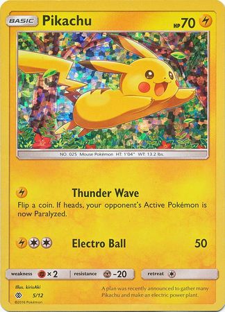 Pikachu (5/12) [McDonald's Promos: 2017 Collection] | Exor Games Bridgewater