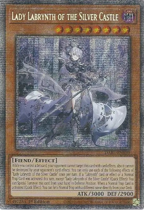 Lady Labrynth of the Silver Castle [DABL-EN030] Starlight Rare | Exor Games Bridgewater