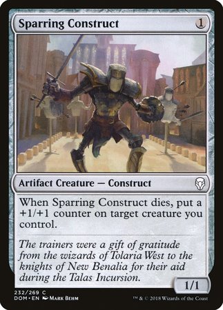 Sparring Construct [Dominaria] | Exor Games Bridgewater
