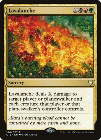 Lavalanche [Commander 2018] | Exor Games Bridgewater