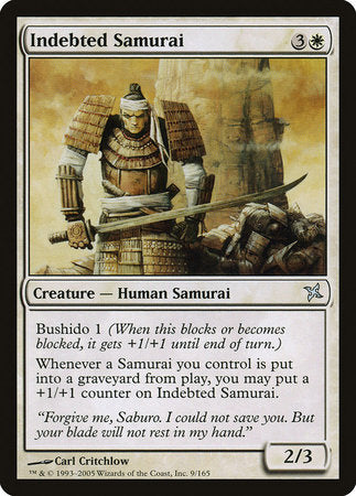 Indebted Samurai [Betrayers of Kamigawa] | Exor Games Bridgewater