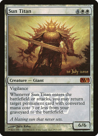 Sun Titan [Magic 2011 Promos] | Exor Games Bridgewater