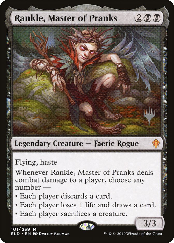 Rankle, Master of Pranks (Promo Pack) [Throne of Eldraine Promos] | Exor Games Bridgewater