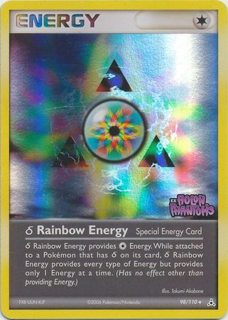 Rainbow Energy (98/110) (Delta Species) (Stamped) [EX: Holon Phantoms] | Exor Games Bridgewater