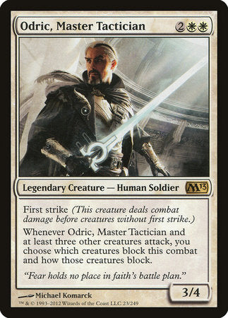 Odric, Master Tactician [Magic 2013] | Exor Games Bridgewater