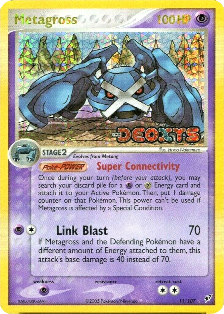 Metagross (11/107) (Stamped) [EX: Deoxys] | Exor Games Bridgewater