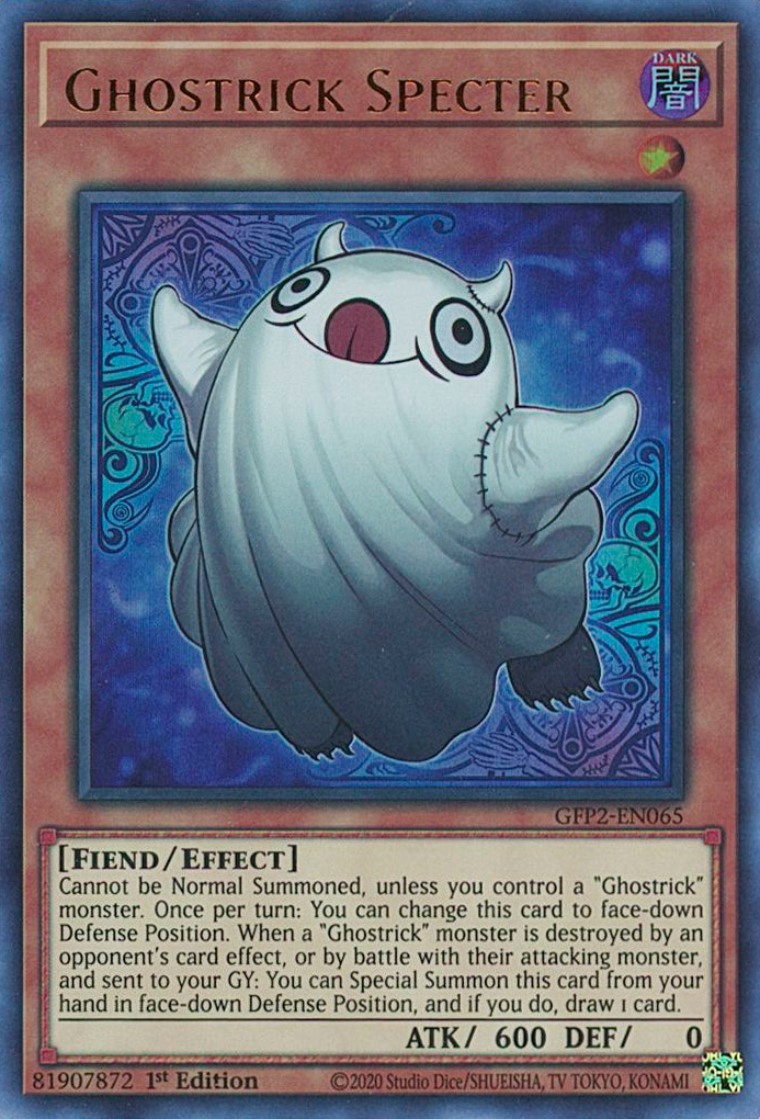 Ghostrick Specter [GFP2-EN065] Ultra Rare | Exor Games Bridgewater