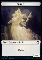 Elephant // Spirit Double-sided Token [Innistrad: Midnight Hunt Commander] | Exor Games Bridgewater