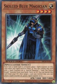 Skilled Blue Magician [SBCB-EN181] Common | Exor Games Bridgewater