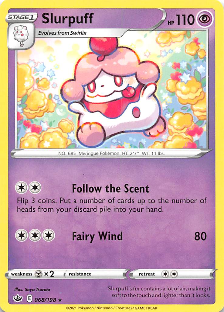 Slurpuff (068/198) [Sword & Shield: Chilling Reign] | Exor Games Bridgewater