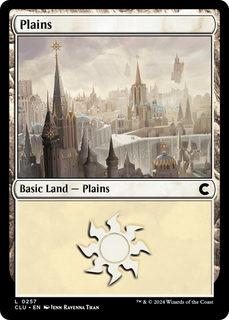 Plains (0257) [Ravnica: Clue Edition] | Exor Games Bridgewater