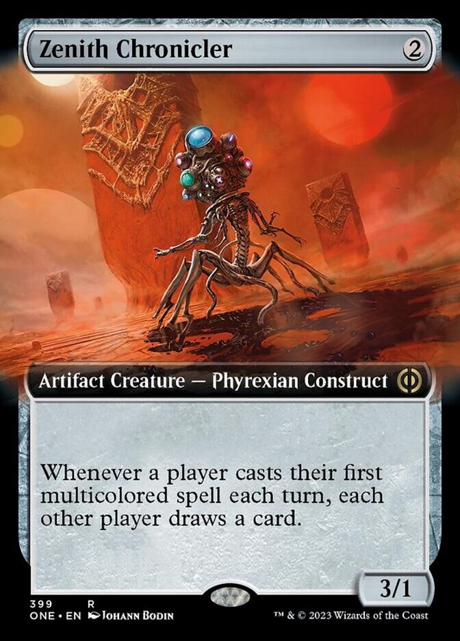 Zenith Chronicler (Extended Art) [Phyrexia: All Will Be One] | Exor Games Bridgewater