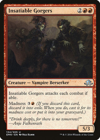 Insatiable Gorgers [Eldritch Moon] | Exor Games Bridgewater