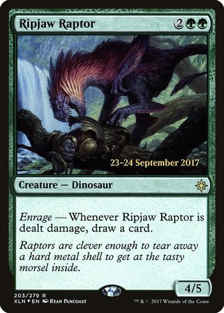 Ripjaw Raptor [Ixalan Promos] | Exor Games Bridgewater