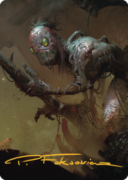 Mold Folk Art Card (Gold-Stamped Signature) [Commander Legends: Battle for Baldur's Gate Art Series] | Exor Games Bridgewater