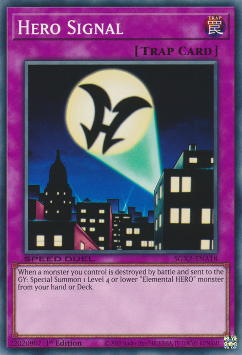Hero Signal [SGX2-ENA18] Common | Exor Games Bridgewater