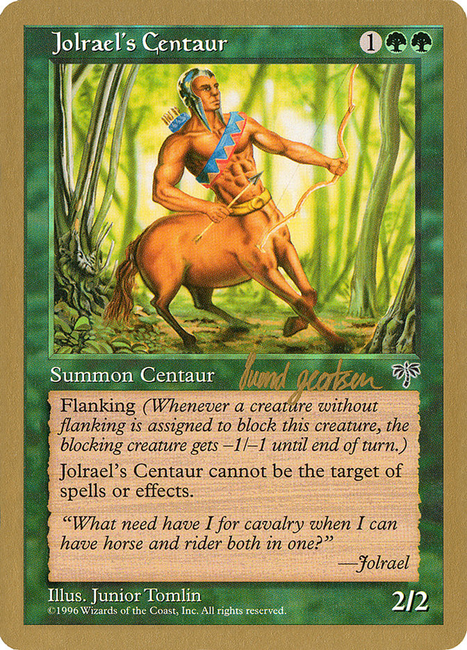 Jolrael's Centaur (Svend Geertsen) [World Championship Decks 1997] | Exor Games Bridgewater