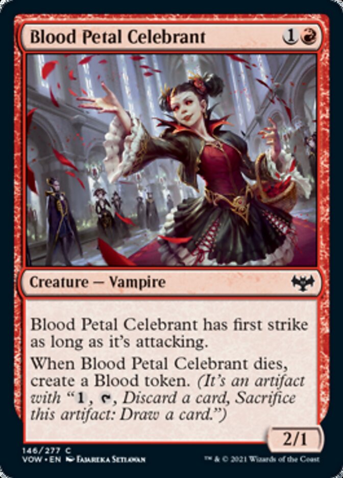 Blood Petal Celebrant [Innistrad: Crimson Vow] | Exor Games Bridgewater