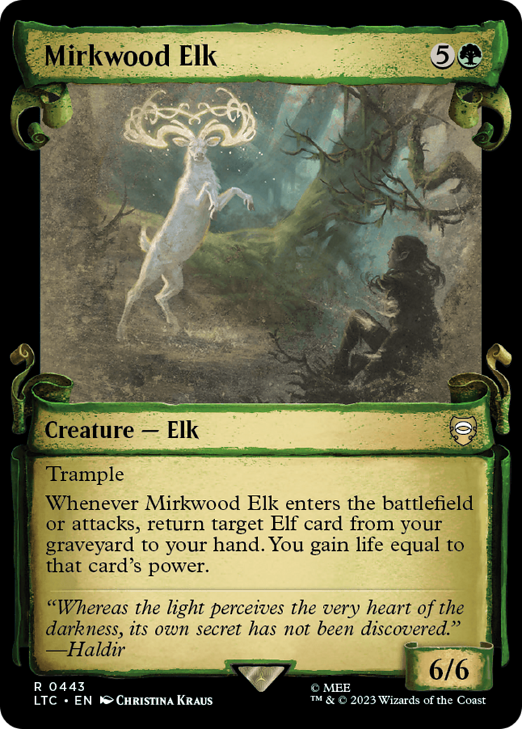 Mirkwood Elk [The Lord of the Rings: Tales of Middle-Earth Commander Showcase Scrolls] | Exor Games Bridgewater