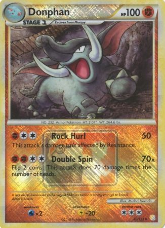 Donphan (40/123) (League Promo) [HeartGold & SoulSilver: Base Set] | Exor Games Bridgewater