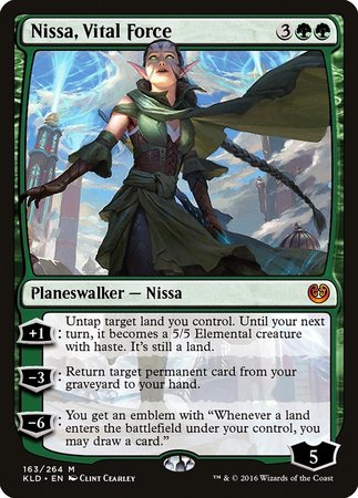 Nissa, Vital Force [Kaladesh] | Exor Games Bridgewater