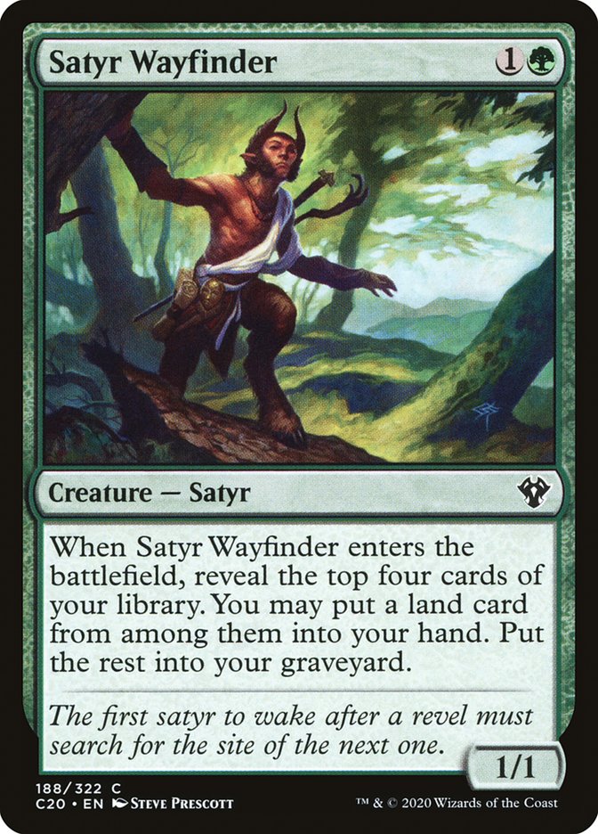 Satyr Wayfinder [Commander 2020] | Exor Games Bridgewater