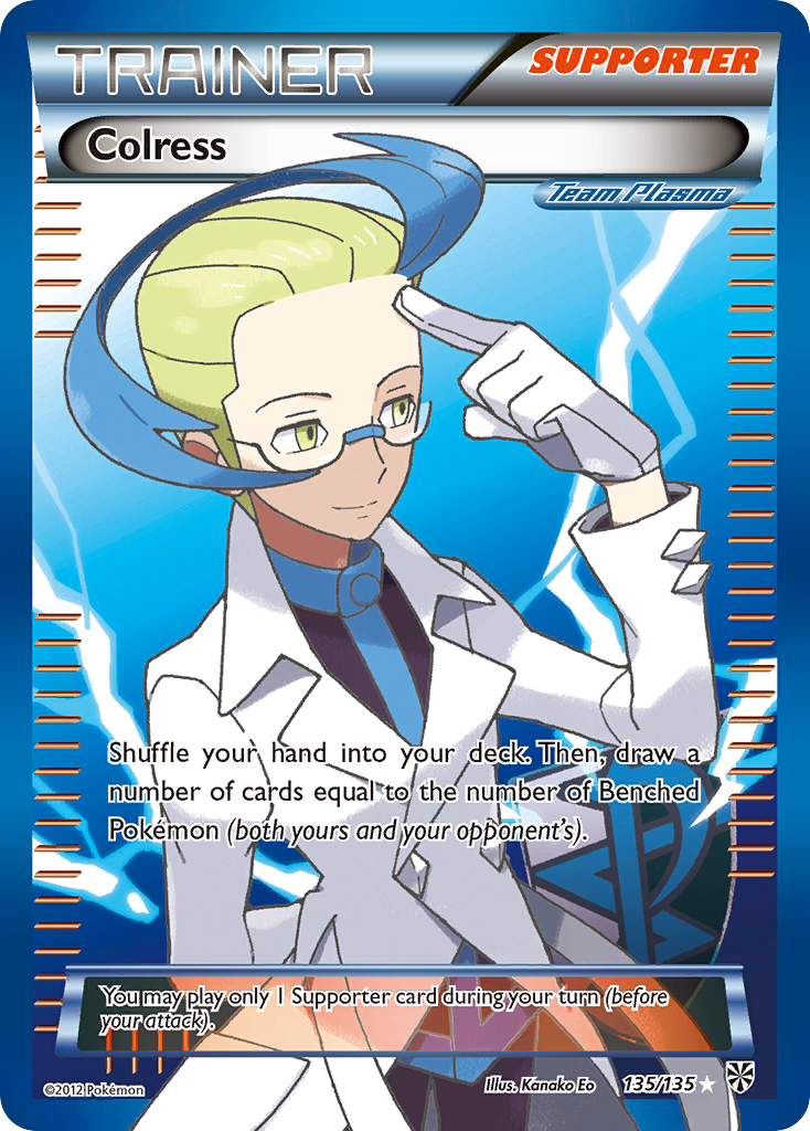 Colress (135/135) [Black & White: Plasma Storm] | Exor Games Bridgewater