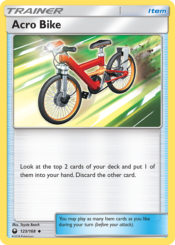 Acro Bike (123/168) [Sun & Moon: Celestial Storm] | Exor Games Bridgewater