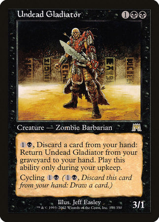 Undead Gladiator [Onslaught] | Exor Games Bridgewater