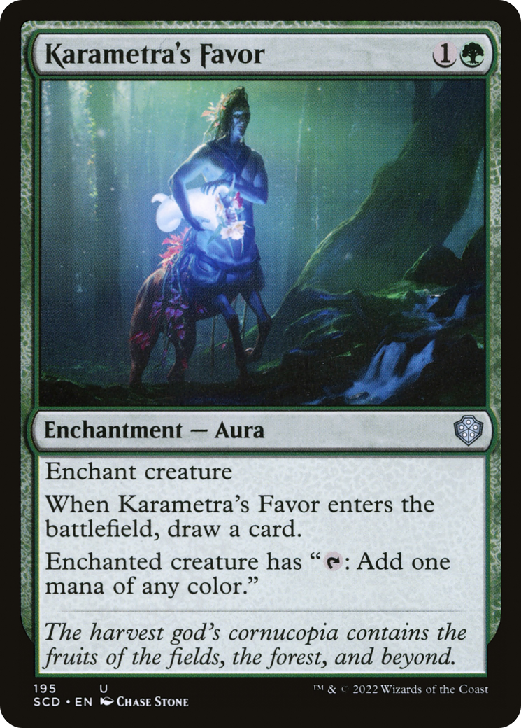 Karametra's Favor [Starter Commander Decks] | Exor Games Bridgewater