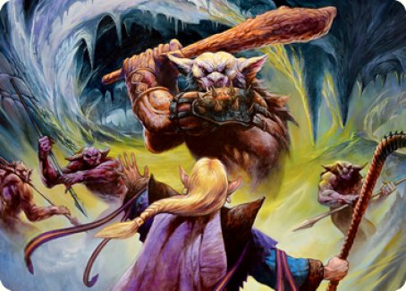 Den of the Bugbear (Dungeon Module) Art Card [Dungeons & Dragons: Adventures in the Forgotten Realms Art Series] | Exor Games Bridgewater