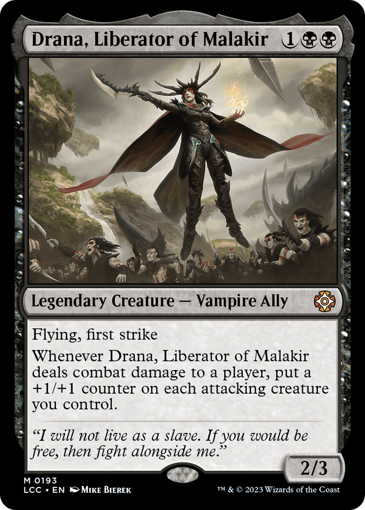 Drana, Liberator of Malakir [The Lost Caverns of Ixalan Commander] | Exor Games Bridgewater