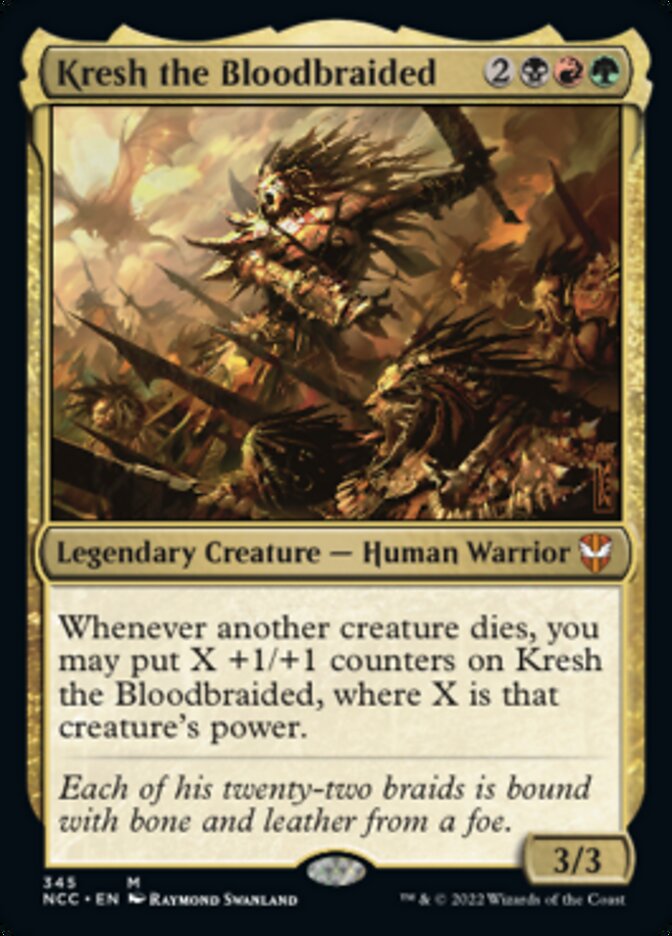 Kresh the Bloodbraided [Streets of New Capenna Commander] | Exor Games Bridgewater