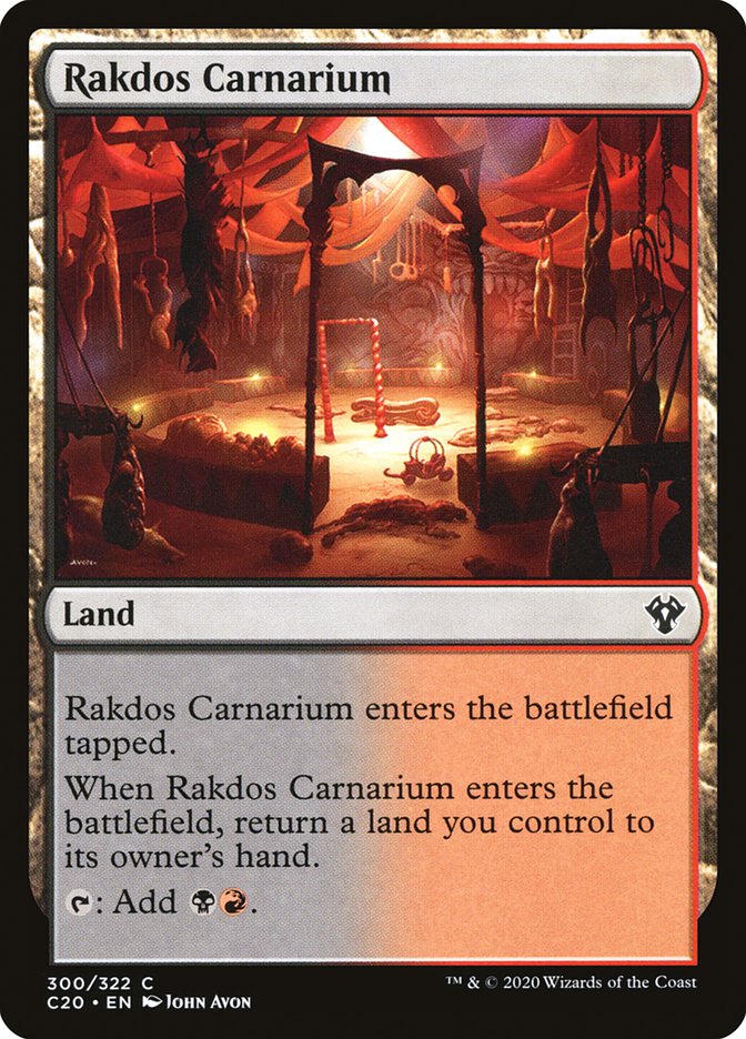 Rakdos Carnarium [Commander 2020] | Exor Games Bridgewater