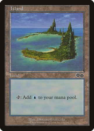 Island (336) [Urza's Saga] | Exor Games Bridgewater