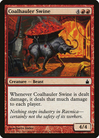 Coalhauler Swine [Ravnica: City of Guilds] | Exor Games Bridgewater